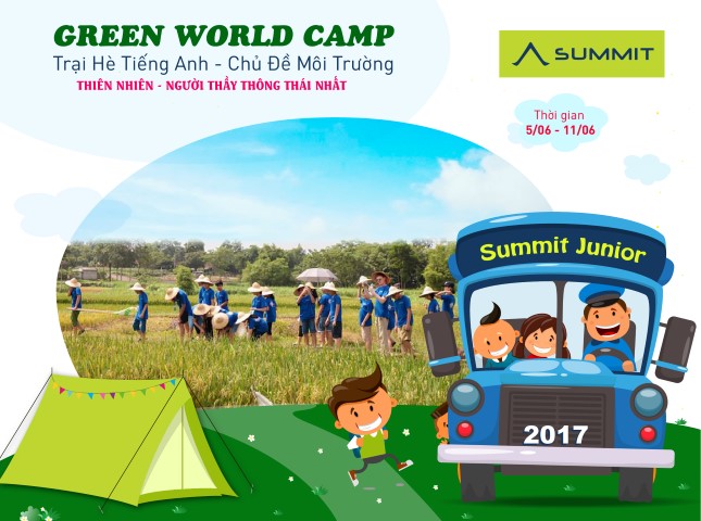 trại hè green world camp