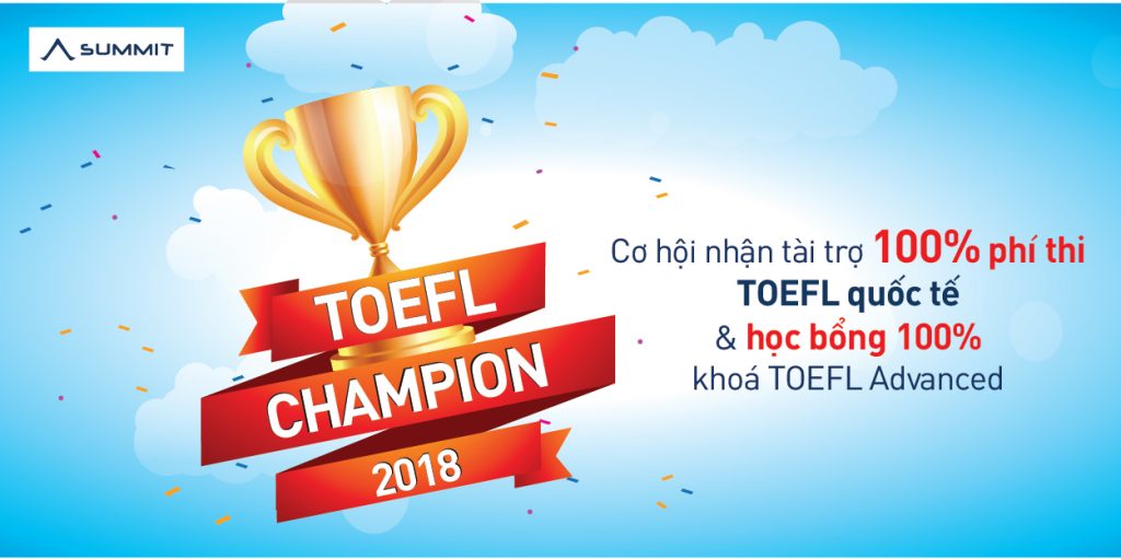 Summit TOEFL Champion 2018