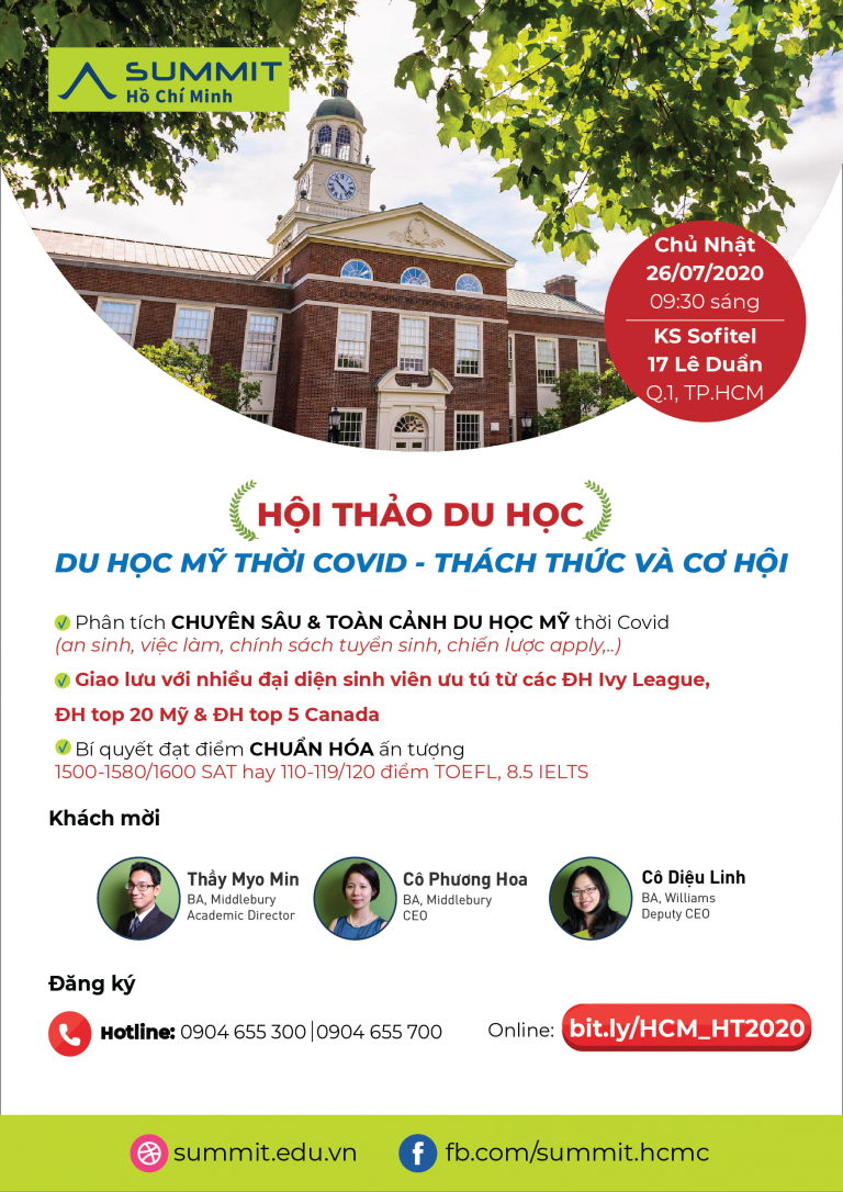 [270620] Hội thảo du học_Poster A4 - Summit Education