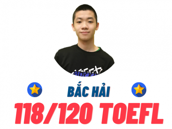 NGUYỄN BẮC HẢI – 118 TOEFL