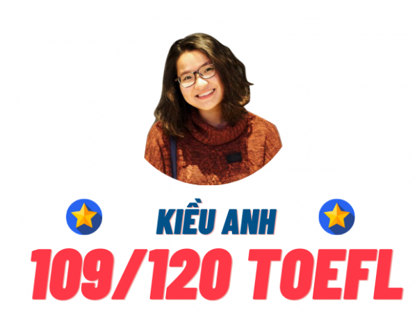 TẠ KIỀU ANH – 109 TOEFL