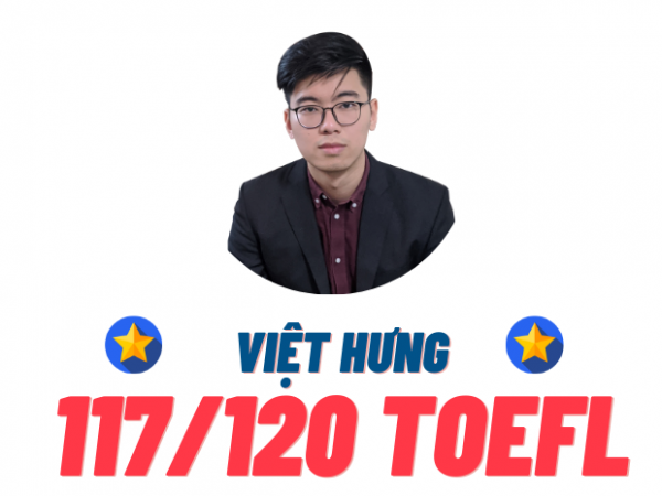 LÊ VIỆT HƯNG – 117 TOEFL