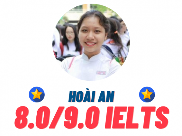 Trần Hoài An – 8.0 IELTS