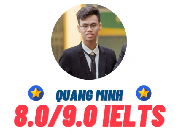 Nguyễn Quang Minh – 8.0 IELTS