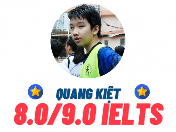 Nguyễn Quang Kiệt – 8.0 IELTS