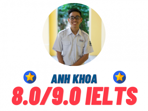 Lê Anh Khoa – 8.0 IELTS