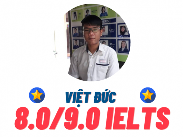 Trần Việt Đức – 8.0 IELTS