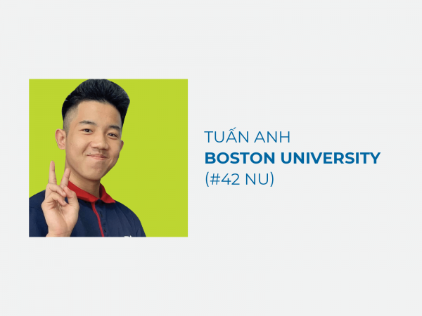Nguyễn Duy Tuấn Anh – Boston University (#42 NU)