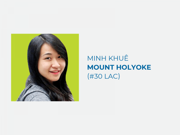 Hoàng Minh Khuê – Mount Holyoke College (#30 LAC)