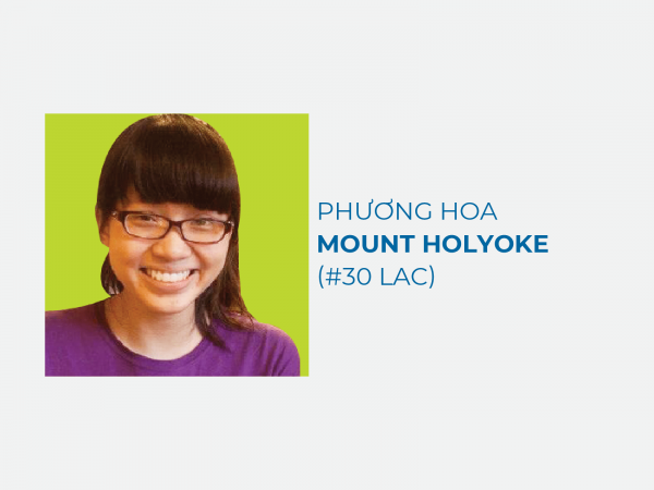 Nguyễn Phương Hoa – Mount Holyoke College (#30 LAC)