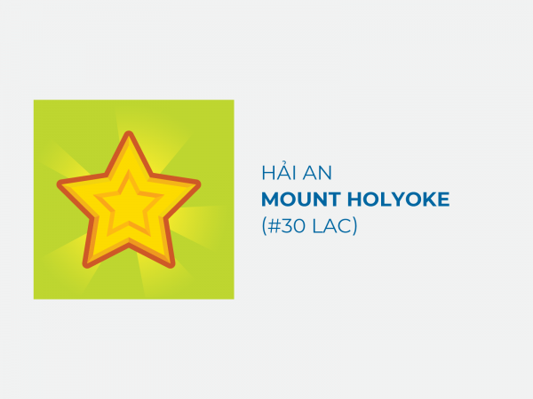 Trần Hải An – Mount Holyoke College (#30 LAC)