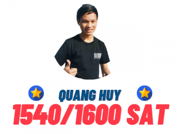 Lê Quang Huy – 1540 SAT