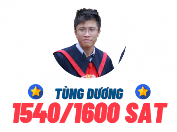 Đắc Tùng Dương – 1540 SAT