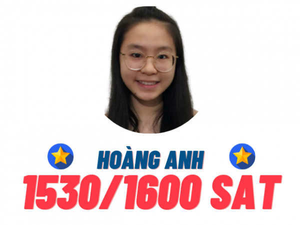 Trần Vũ Hoàng Anh – 1530 SAT