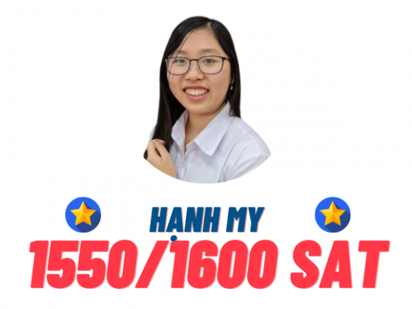 Phùng Vũ Hạnh My – 1550 SAT