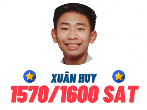 Đặng Xuân Huy – 1570 SAT