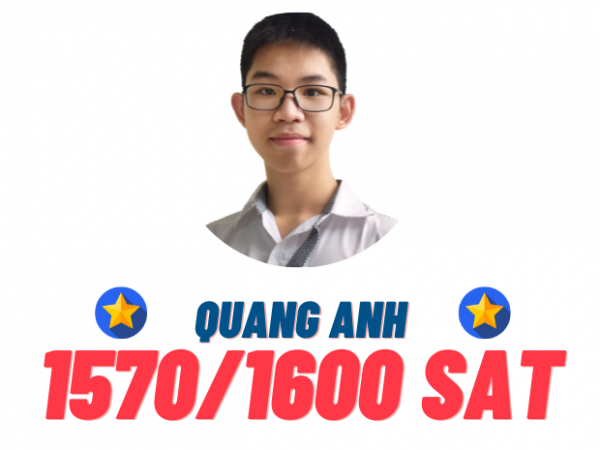 Phạm Hứa Quang Anh – 1570 SAT