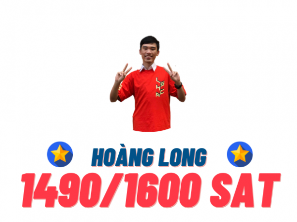 Lâm Hoàng Long – 1490 SAT