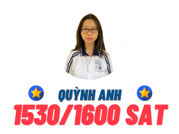 Hà Quỳnh Anh – 1530 SAT
