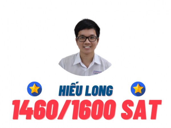 Nguyễn Hiếu Long – 1460 SAT