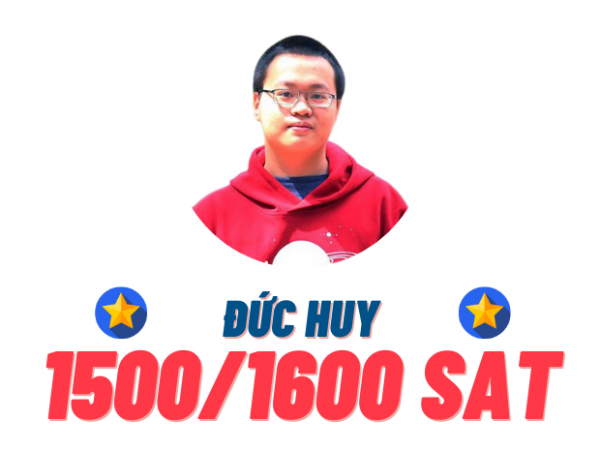 Nguyễn Đức Huy – 1500 SAT