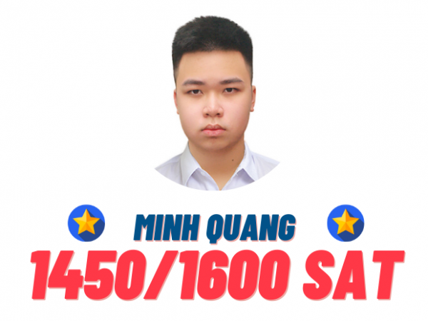 Nguyễn Minh Quang – 1450 SAT