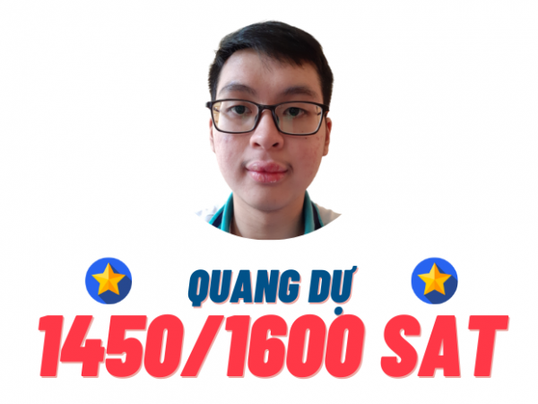 Nguyễn Quang Dự -1450 SAT