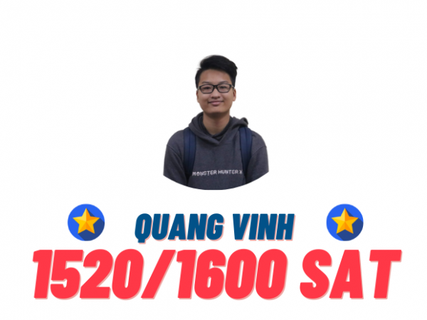 Lê Quang Vinh – 1520 SAT