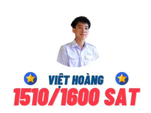 Đỗ Việt Hoàng – 1510 SAT