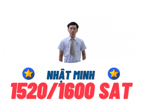Lê Nhật Minh – 1520 SAT