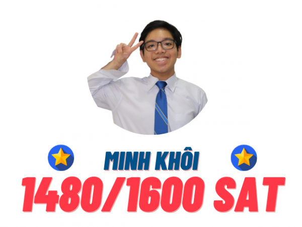 Trịnh Minh Khôi – 1480 SAT