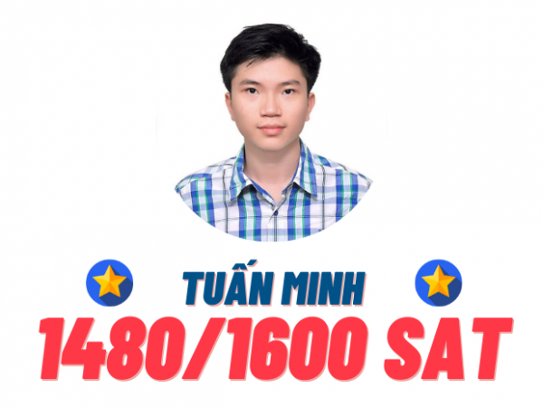 Trần Tuấn Minh – 1480 SAT