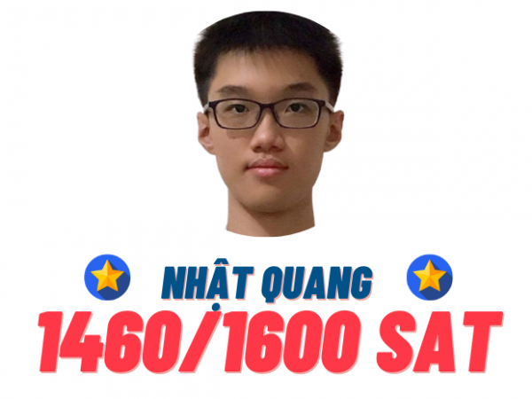 Nguyễn Nhật Quang – 1460 SAT