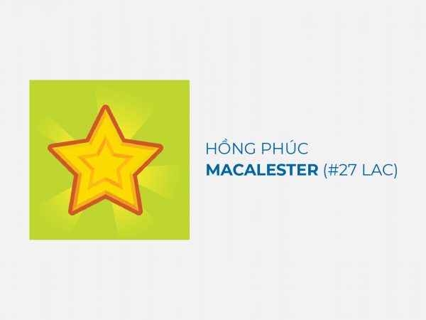 Hồng Phúc – Macalester College (#27 LAC)