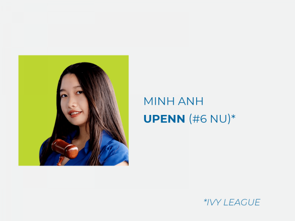 Ngô Minh Anh – University of Pennsylvania (Ivy League, #8 NU)