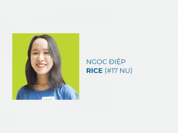 Hoàng Vũ Ngọc Điệp – Rice University (#17 NU)