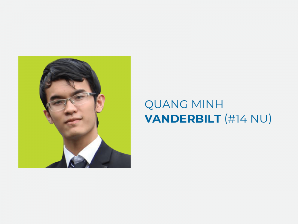 Vũ Quang Minh – Vanderbilt University (#14 NU)