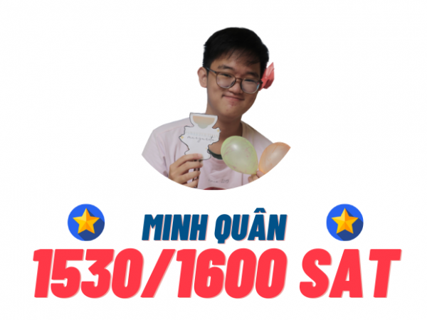 Lê Trần Minh Quân – 1530 SAT