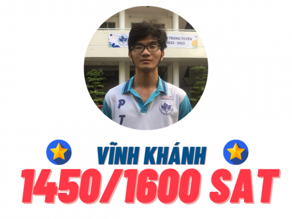 Mai Vĩnh Khánh – 1450 SAT