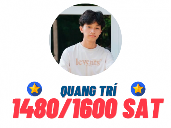 Võ Quang Trí – 1480 SAT
