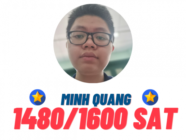 Nguyễn Tống Minh Quang – 1480 SAT