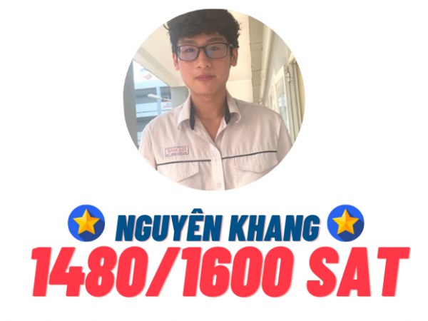 Nguyễn Lê Nguyên Khang – 1480 SAT