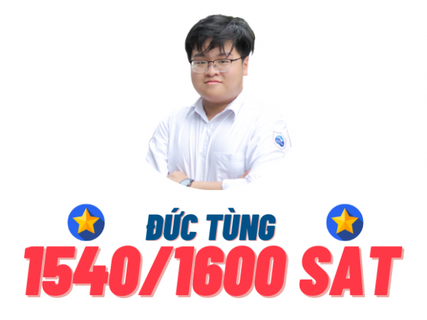 Nguyễn Đức Tùng – 1540 SAT