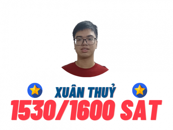 Nguyễn Xuân Thủy – 1530 SAT