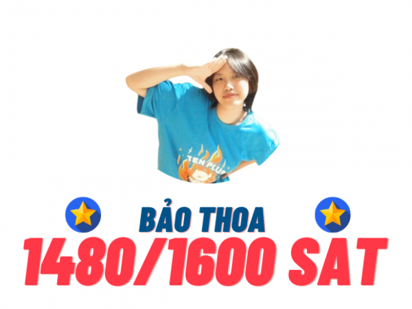 Nguyễn Vũ Bảo Thoa – 1480 SAT