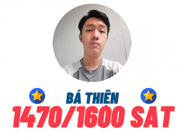 Hoàng Lê Bá Thiện – 1470 SAT