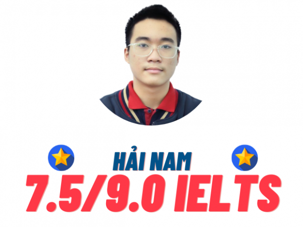 Võ Hải Nam – 7.5 IELTS