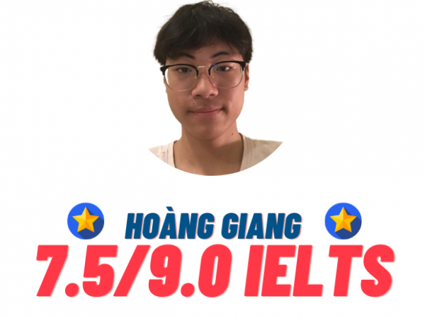 Nguyễn Bá Hoàng Giang – 7.5 IELTS