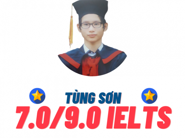 Tống Nguyễn Tùng Sơn – 7.0 IELTS