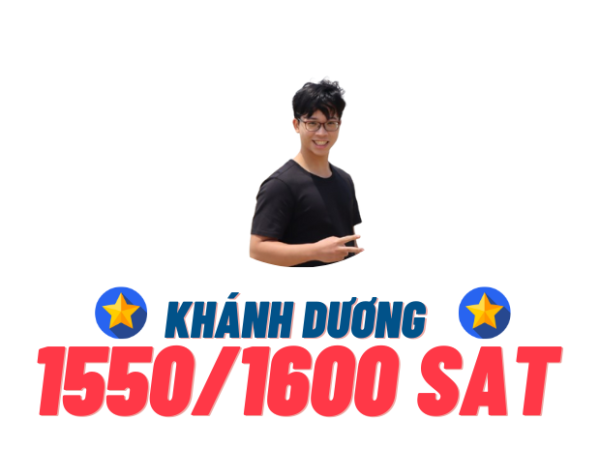 Nguyễn Khánh Dương – 1550 SAT